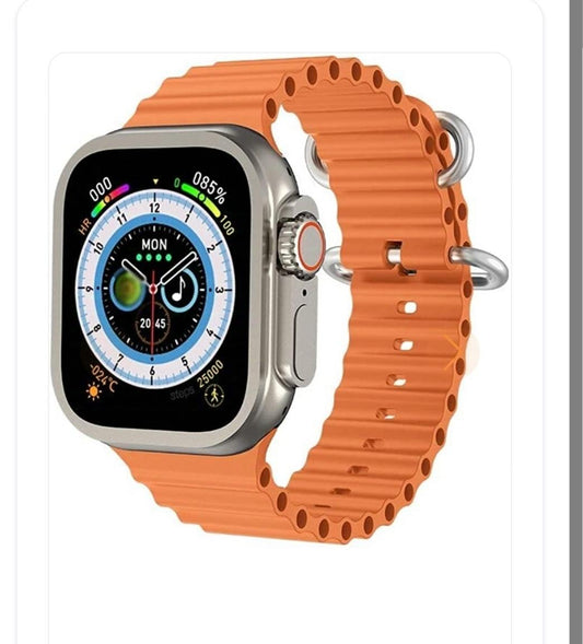 Smartwatch Ultra Pro Naranja + 1 correa gratis